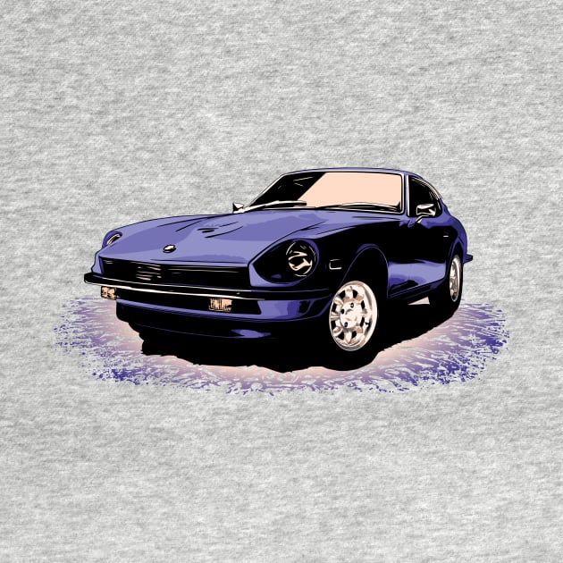 Blue 70 Datsun 240Z by ZoeysGarage